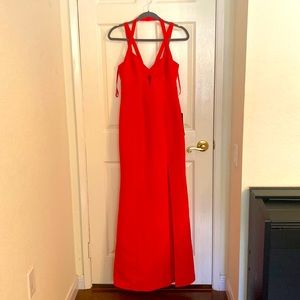 BCBG Max Azria Madilynn Red Berry Gown